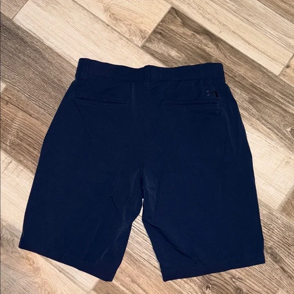 Men’s Under Armour Navy Shorts Sz 34 EUC - Picture 3 of 3